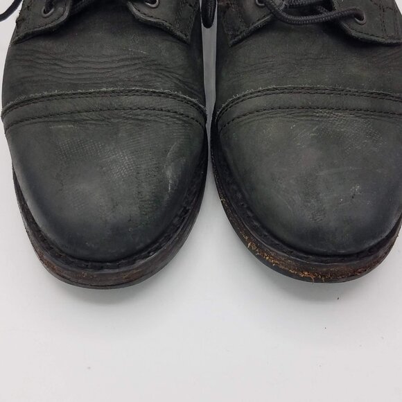 Thursday Boot Company Captain Boots Mens 10 Matte Black Leather 21035 2833 Size: main image 10